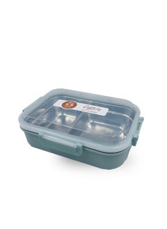 Stainless Steel Lunch Box 700 ml with Hot Water Warm Function, Silicone Seal, and Spoon - Ideal for Kids, Adults, and Office Use.