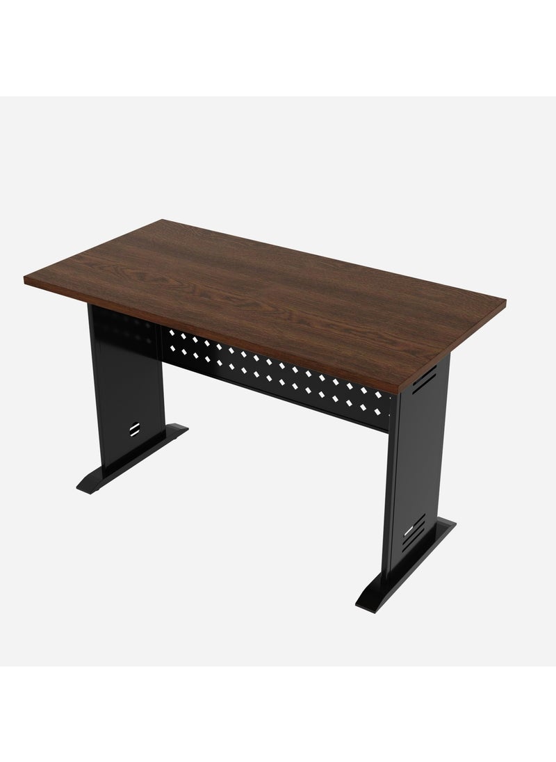 Steel Workstation Desk with Adjustable Height and Wooden Top Black 75x120x60cm - pzsku/ZAC70011651AE88A29894Z/45/_/1718366070/e5a4e039-604d-4fe2-ab05-e97a2e2a1558