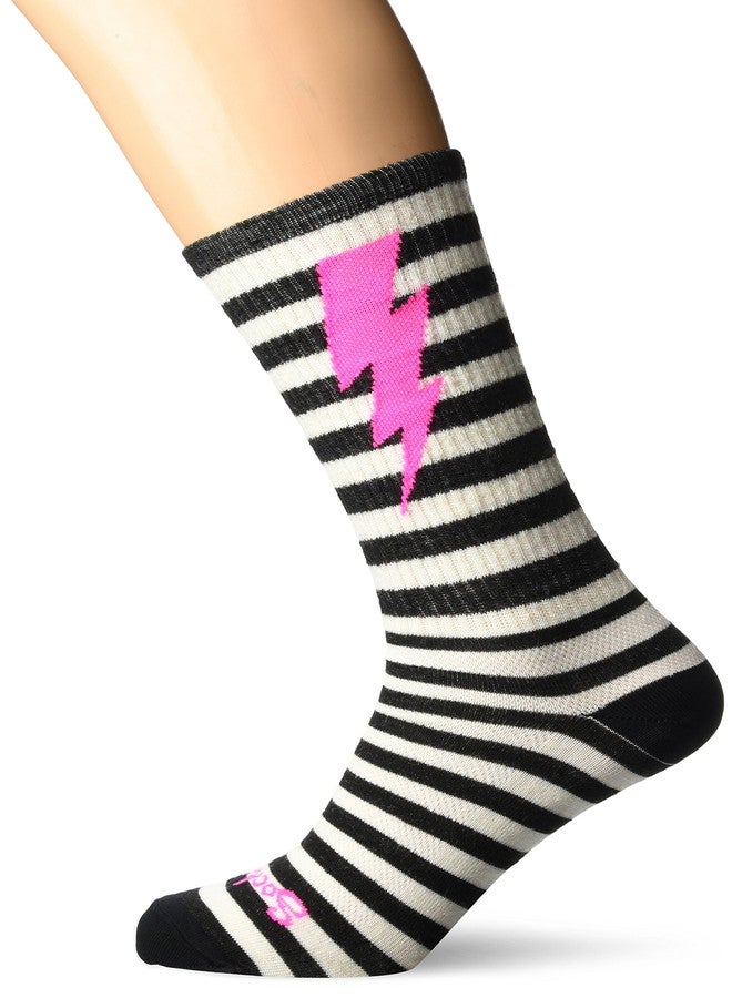 SockGuy, Men's Wool Socks - Small/Medium, Lightning