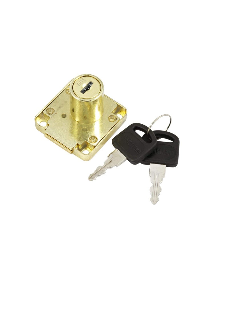 Drawer Lock - Gold  - Image 1