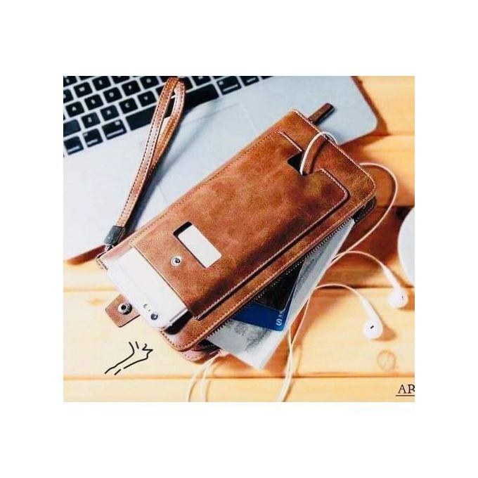 Kangaroo leather wallet and handbag for carrying belongings and mobile phone - Image 4