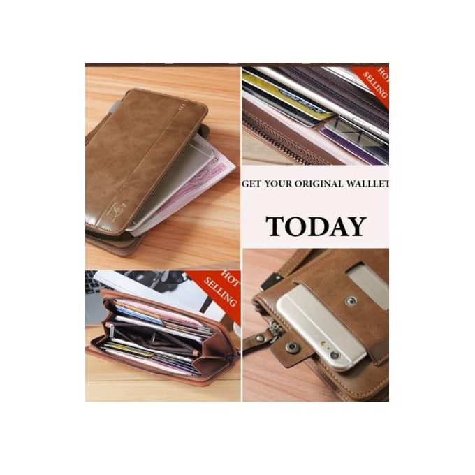 Kangaroo leather wallet and handbag for carrying belongings and mobile phone - Image 3