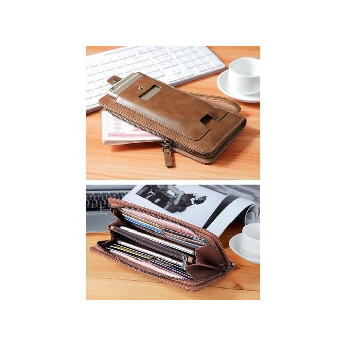 Kangaroo leather wallet and handbag for carrying belongings and mobile phone - Image 2