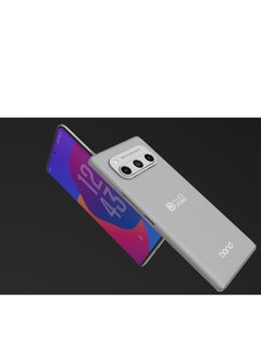 Daria Daria BOND 5G Android 14 Smartphone, 8GB RAM, 256GB Storage, 50MP AI Triple Camera, 120Hz Curved AMOLED, Octa-Core 2.6 GHz, Web3 Monetization, Free Daria Entertainer subscription, Built-In Wallet, Silver Color, with 66 Watts Super-Fast Charge  - Image 3