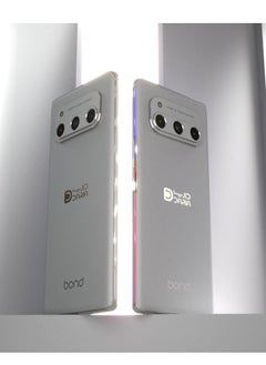 Daria Daria BOND 5G Android 14 Smartphone, 8GB RAM, 256GB Storage, 50MP AI Triple Camera, 120Hz Curved AMOLED, Octa-Core 2.6 GHz, Web3 Monetization, Free Daria Entertainer subscription, Built-In Wallet, Silver Color, with 66 Watts Super-Fast Charge  - Image 4