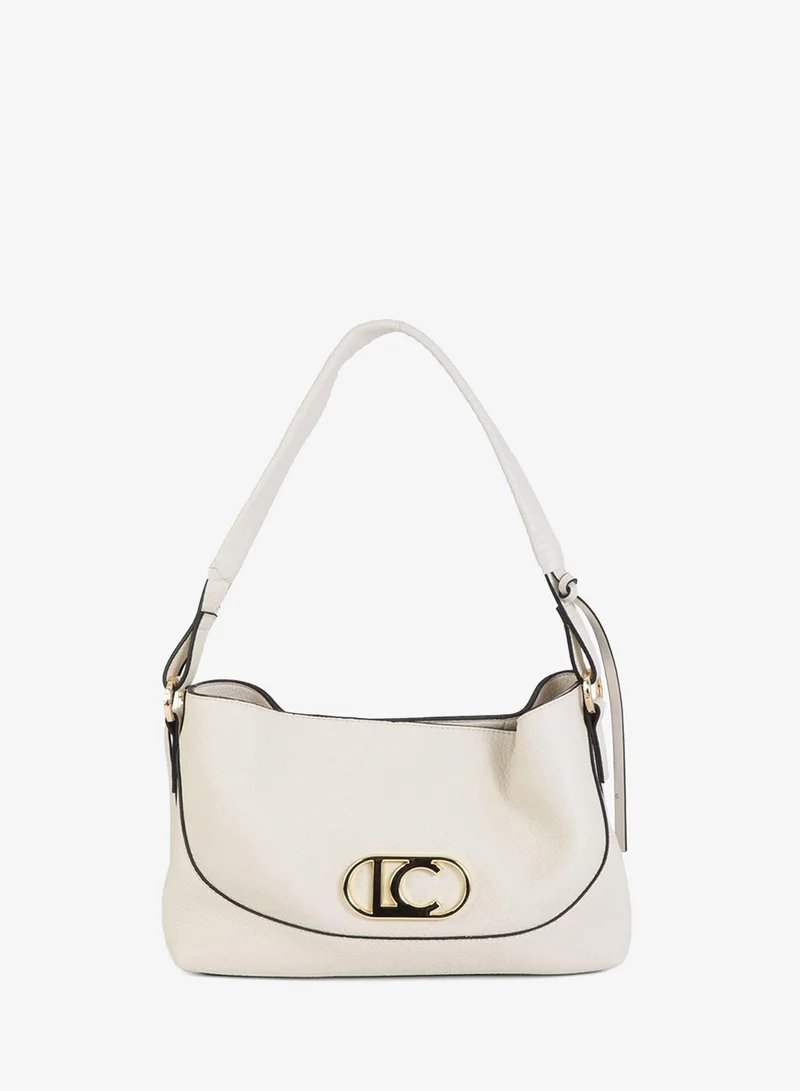 لولا كساديمونت Faux Leather Crossbody Braided Handle and Bow