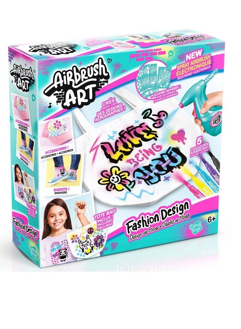 Airbrush Art Fashion Design Kit - AIR016 - Image 1