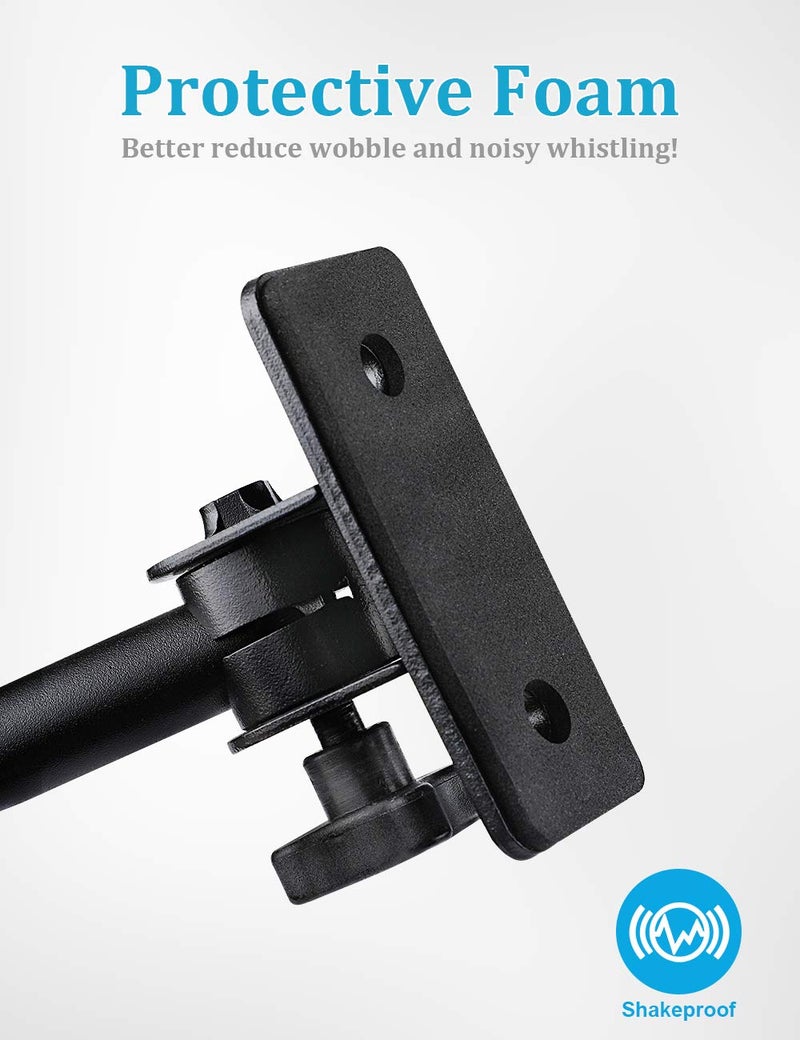 LIBERRWAY Doors Off Mirrors, right, Compatible with Jeep Wrangler CJ TJ JK JL JT Rectangular Side Mirrors Off-road Mirror Quicker Install Door Hinge Mirror For ALL Jeep Wrangler, 2 PACK - Image 3