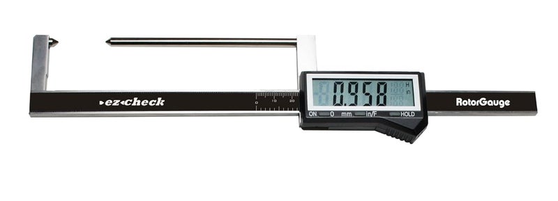 iGaging Brake Rotor Gauge Wheels On Large Digital Electronic Display Caliper - Image 2