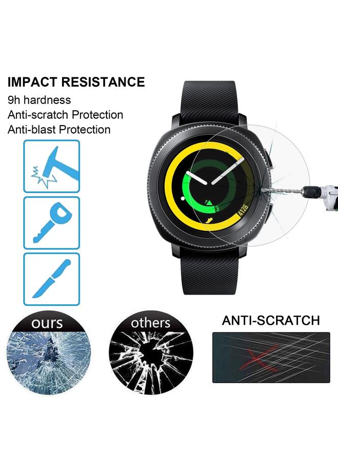 erorex For Samsung Gear Sport Smart Watch 0.2Mm 9H Surface Hardness 2.15D Explosion-Proof Tempered Glass Screen Film - Image 4