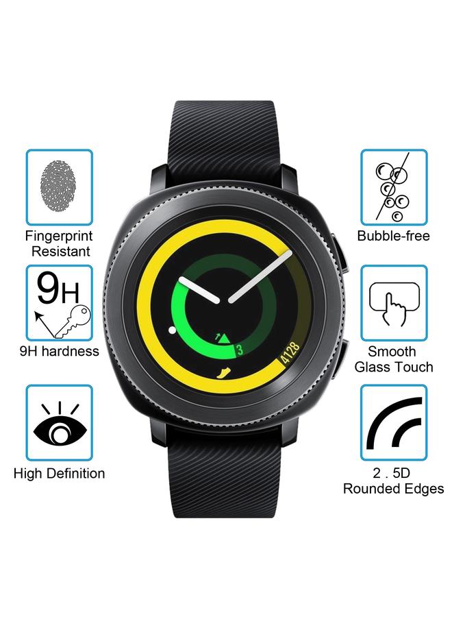 erorex For Samsung Gear Sport Smart Watch 0.2Mm 9H Surface Hardness 2.15D Explosion-Proof Tempered Glass Screen Film - Image 3
