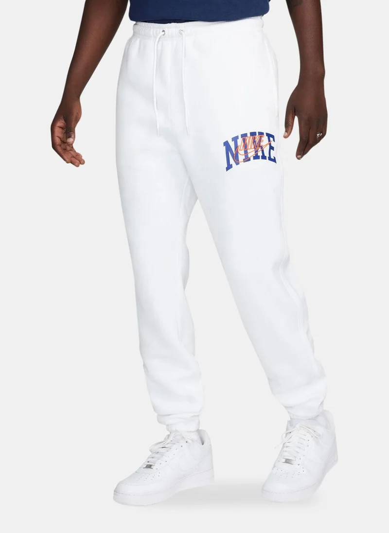 نايكي Men's Club Fleece Cuffed Trousers