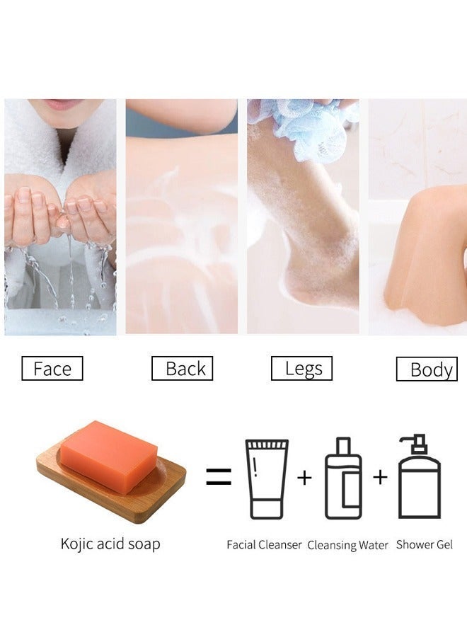 KOJIC ACID Skin Lightening Soap 3x65grams - Image 3