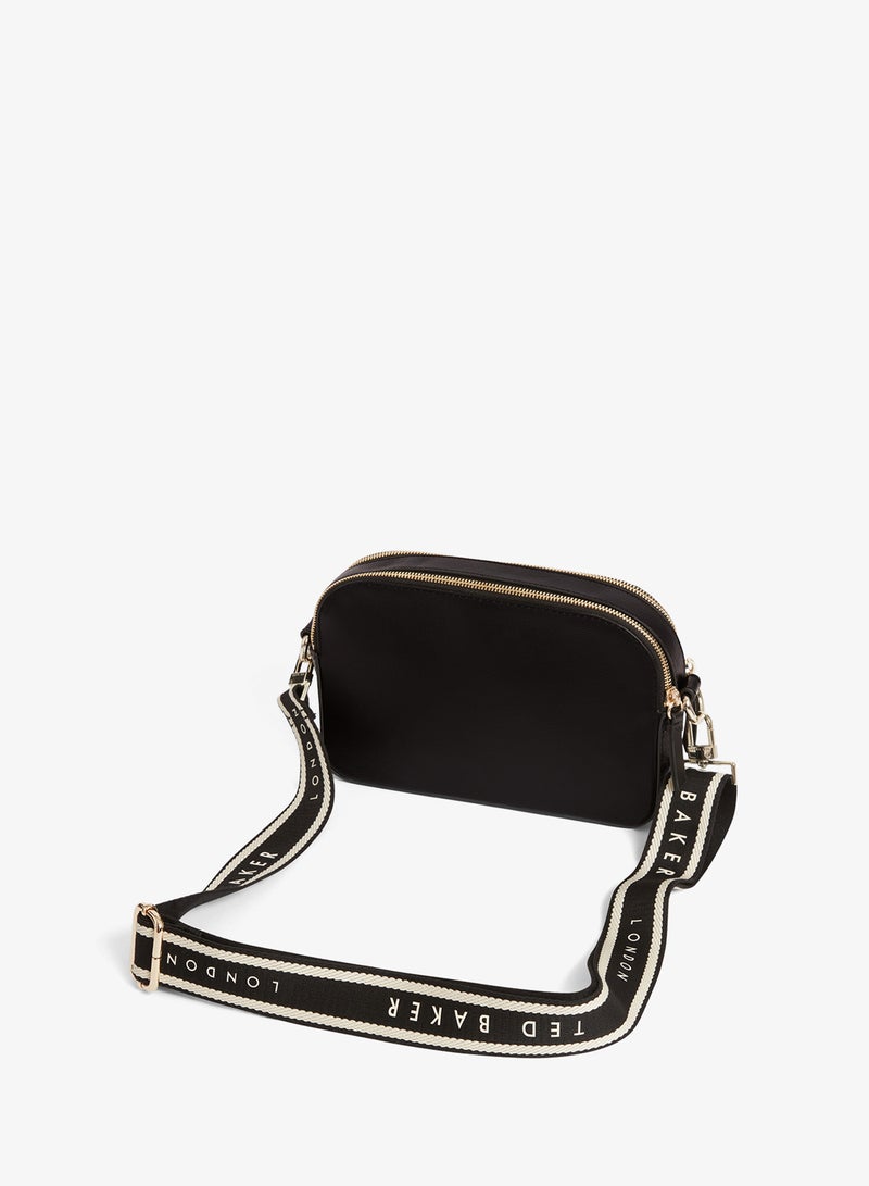 Ted Baker Webbing Leather Crossbody Bag - Image 3