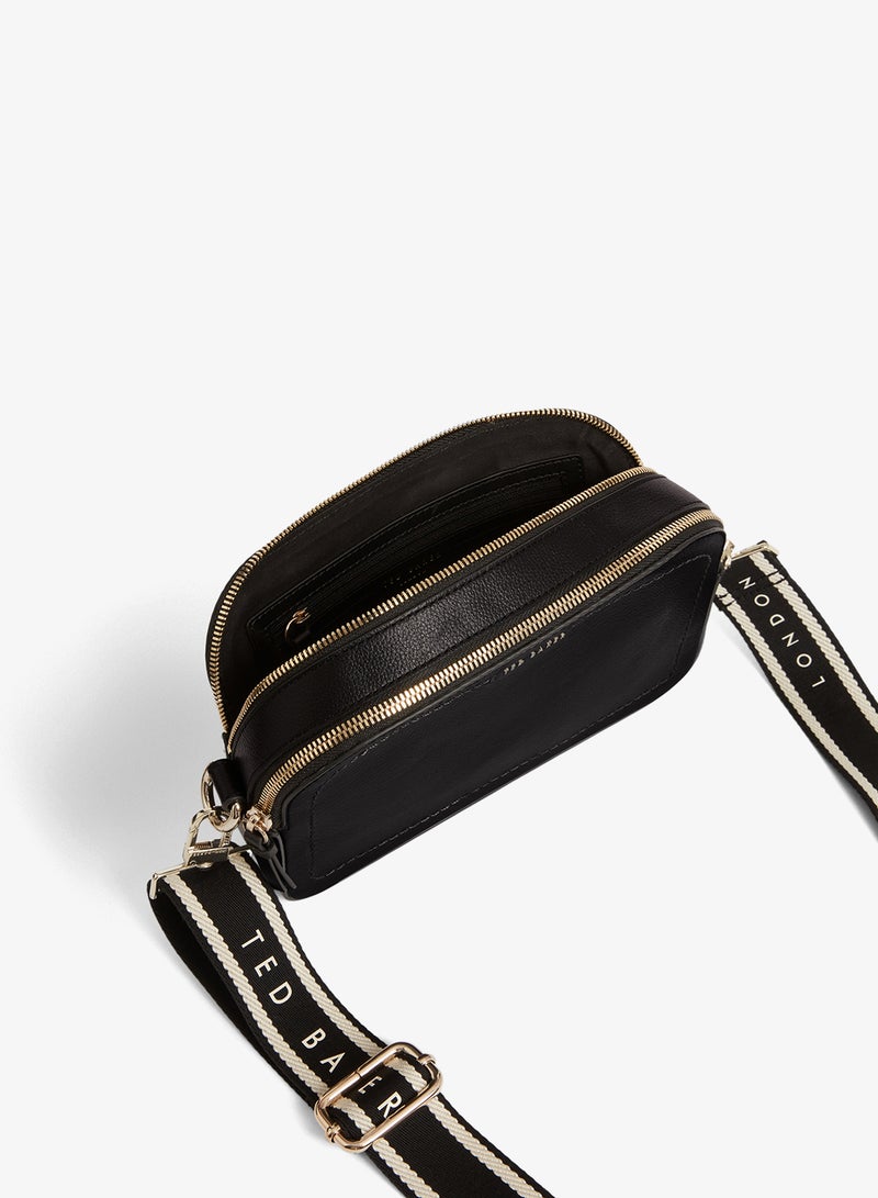 Ted Baker Webbing Leather Crossbody Bag - Image 5
