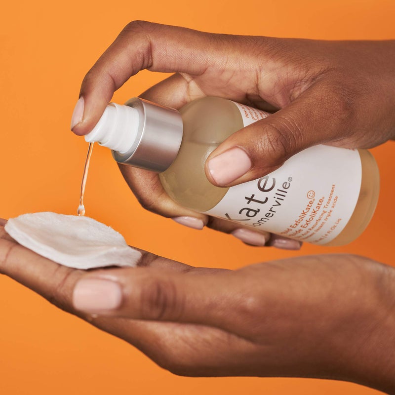 Kate Somerville Liquid ExfoliKate – Triple Acid Resurfacing Treatment – Clinically Formulated AHA Overnight Facial Exfoliator Smooths Skin and Minimizes Pores, 4 Fl Oz - Image 5