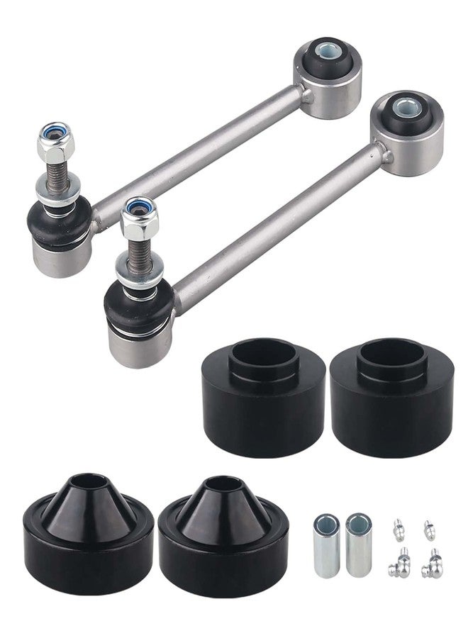 MR HELLO 2" Front & 1" Rear Lift Kit with End Links - Compatible with 07-18 Jeep Wrangler JK- Leveling Kit for Jeep JK Lift Kit Accessories - Image 1