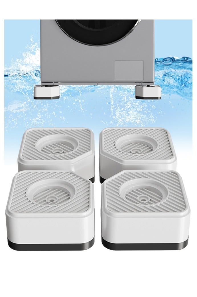Anti Vibration Pads for Washing Machine, 4 Pcs Antivibration Stabilizer Support Feet Stops Washer Dryer Moving, Prevents Noise, Vibration Transfer - Image 1
