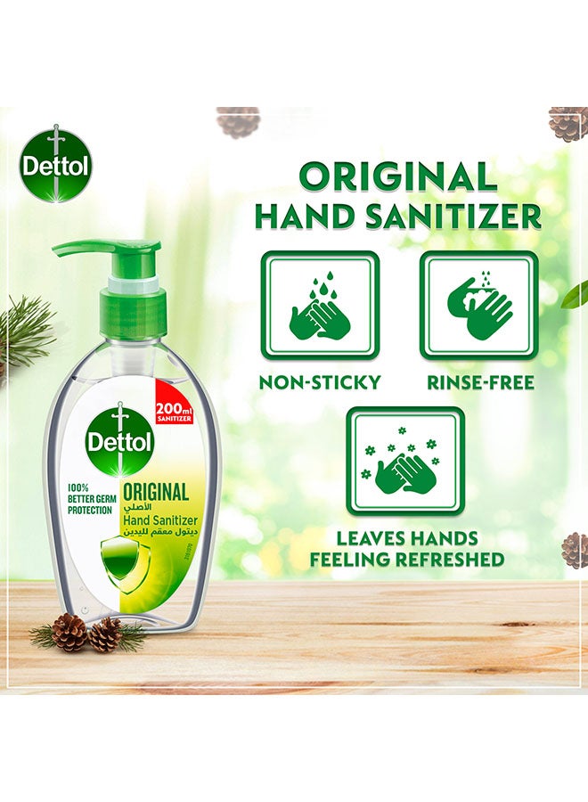 Dettol Hand Sanitizer Original 200ml - Image 4