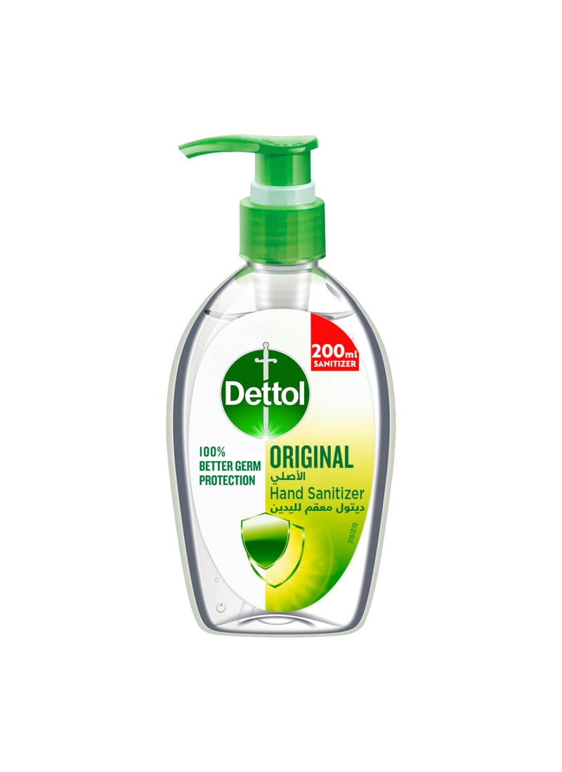 Dettol Hand Sanitizer Original 200ml - Image 1