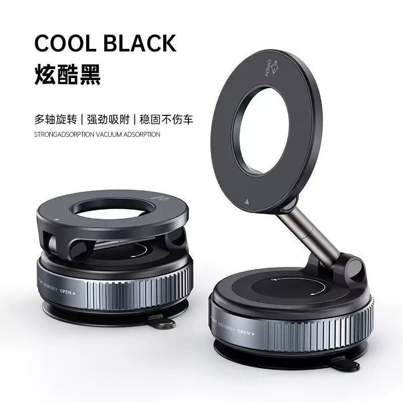 Car Phone Holder Magnetic in Black with Universal Fit for Tabletop Use - Image 1