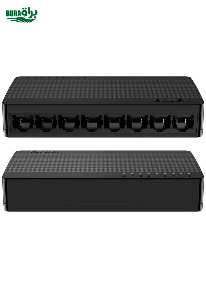 Tenda SG108M All Gigabit Ports High-speed Network 8-Port Ethernet Switch 1000Mbps Fast LAN HUB