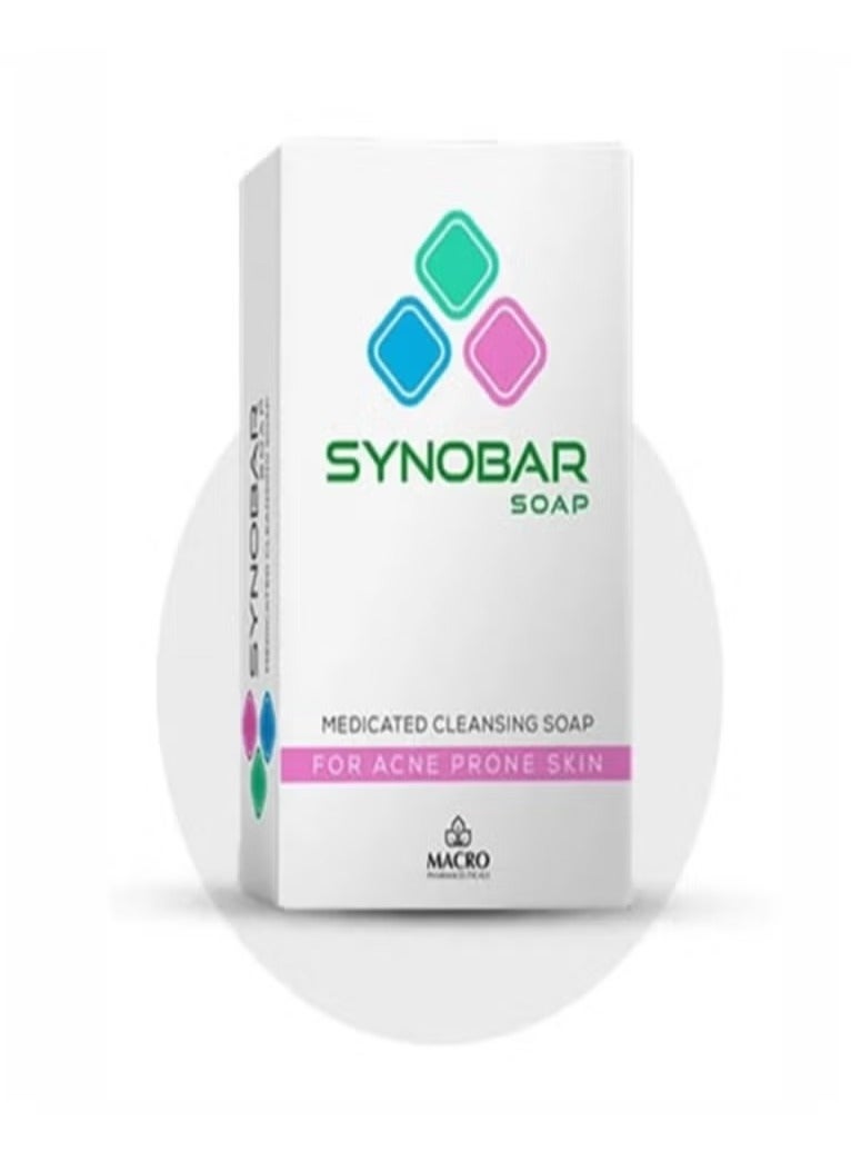 Macro Synobar Soap For Acne Prone Skin (medicated Cleansing Soap) - 100gm