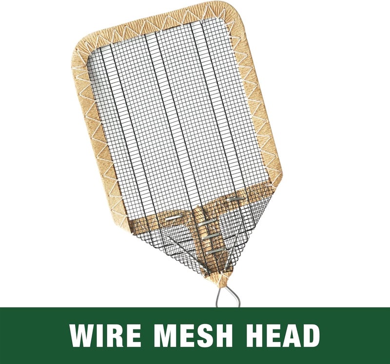 Enoz Wire Mesh Head Flyswatter with Metal Handle (Pack of 3) - Image 3