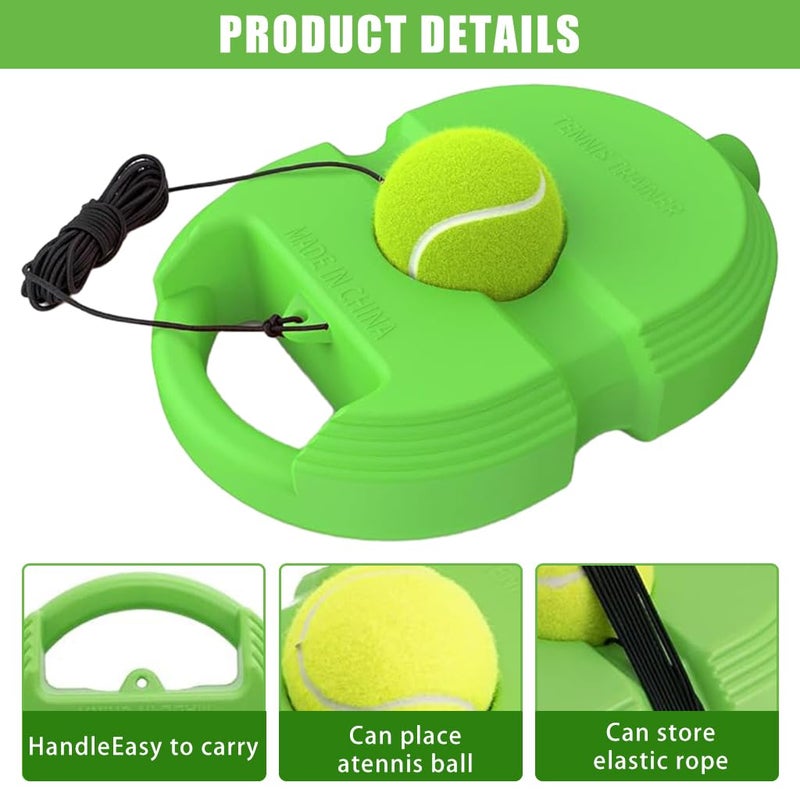 Optifit ® Tennis Trainer Device, Solo Tennis Training Equipment, Cricket Trainer, Portable Tennis Training Tool, Tennis Rebounder Kit, Suitable for Beginners Sport Exercise - Image 5