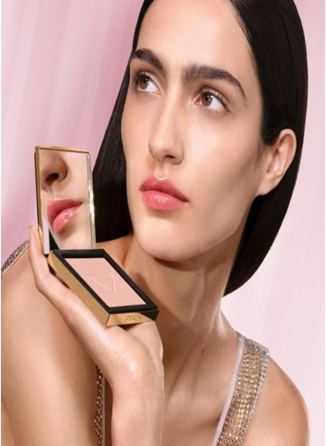 Prada Light Glowing Highlighter Powder 6.8g – 02 5GR Radiant Luminous Glow & Long-Wear Illuminating Face Highlighter - Image 3