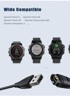 KASTWAVE 2-Pack Charger Cable Compatible with Garmin Watch  - Image 3