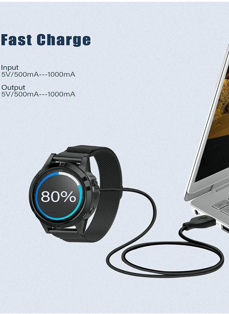 KASTWAVE 2-Pack Charger Cable Compatible with Garmin Watch  - Image 5