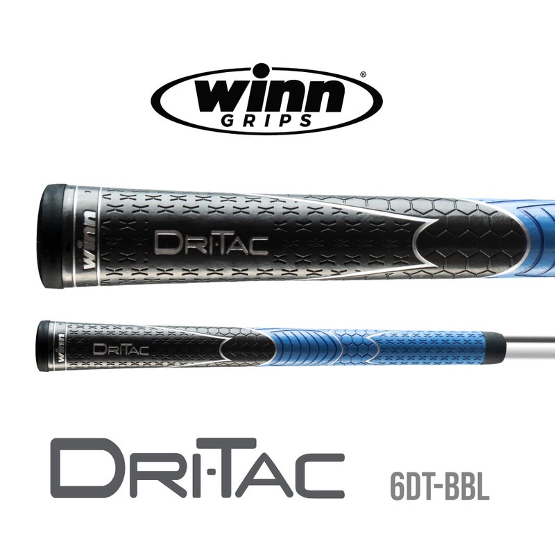 WINN DRI-TAC MIDSIZE Golf Grip, Non-Slip & Cushioned Comfort, Incredible Comfort & Moisture-Wicking, Shock Absorption Benefits for Pain-Free Playability, AVS Tech, Hand Alignment & Lighter Grip Pressure, All-Weather Playability, Premium Polymer - Image 2