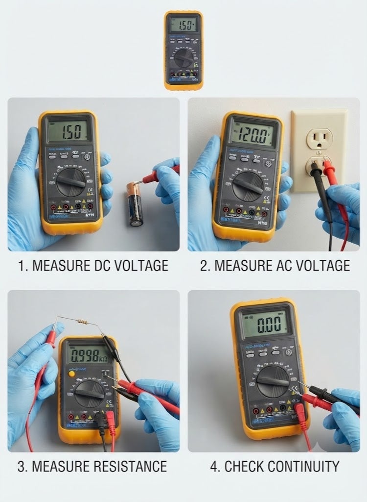 Mastech Brand Digital Multimeter - MY 68N - Image 2