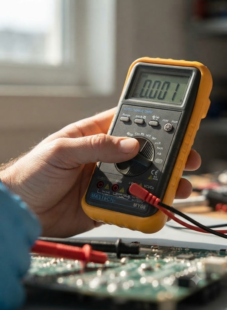 Mastech Brand Digital Multimeter - MY 68N - Image 3