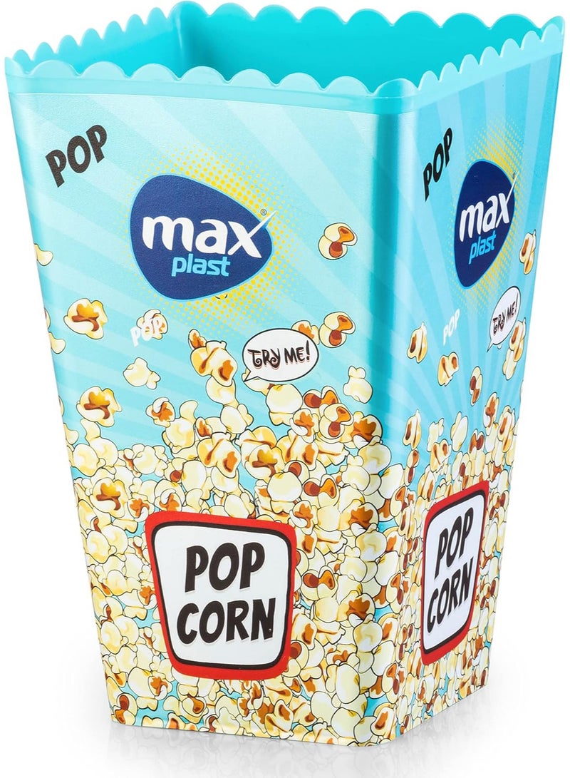 Max Plast Popcorn Bowl - Large Size, Multi-Color - Image 5