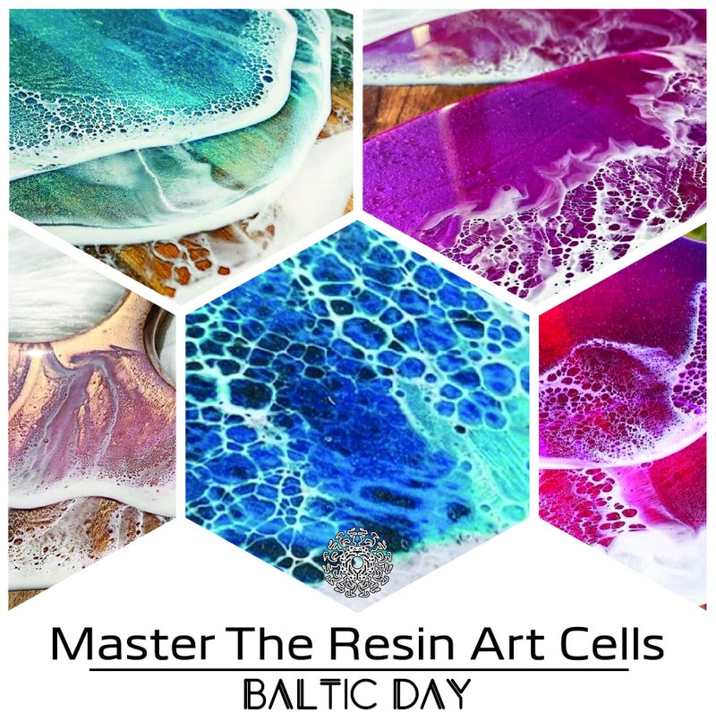 BALTIC DAY 10 Pigment Pastes for Epoxy Resin Jars Set - Pigment Paste - Opaque Resin Pigment - Epoxy Resin Dye Paste - Resin Paste Pigment - Epoxy Resin Color Pigment Paste - Mica Powder Paste - Nr1 Set - Image 4