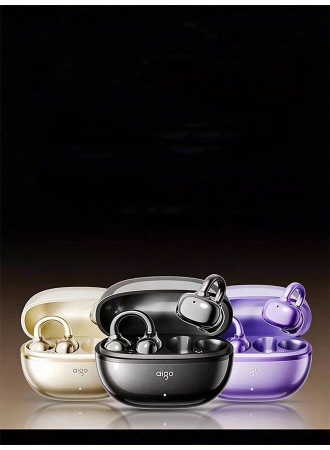 aigo Clip-on Bluetooth Earphones 2026 New Model - Ultra-long Battery Life, Large Capacity, Wireless Sports Air Bone Conduction - Men and Women - Image 4