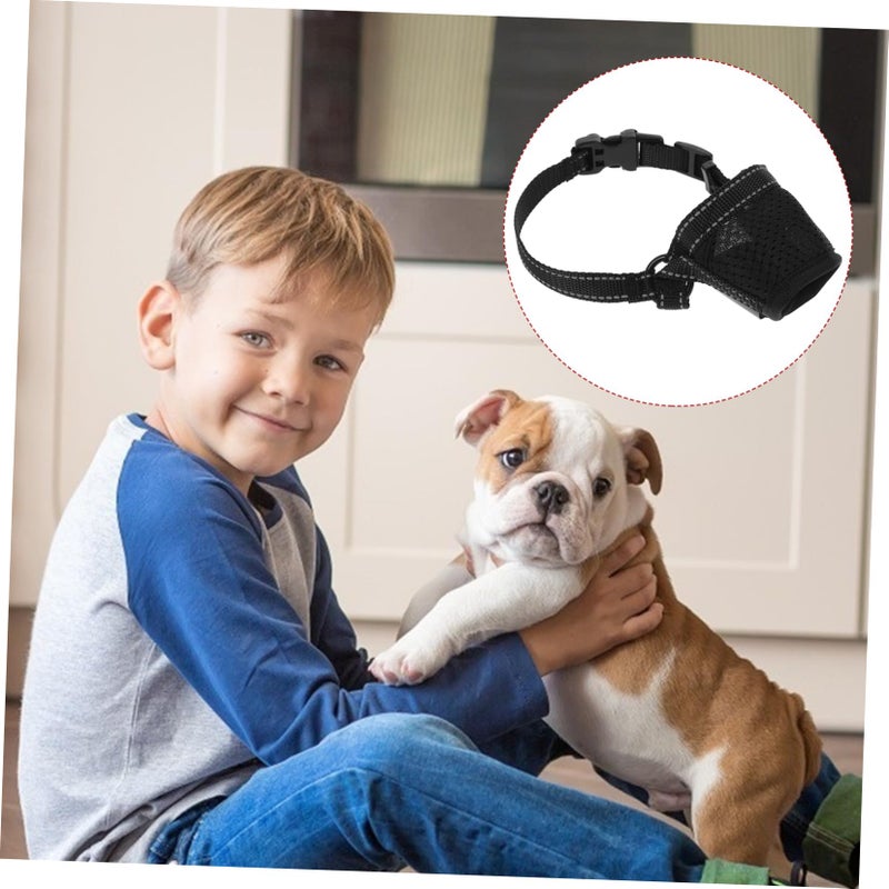Breathable Dog Muzzle Bite Protector Comfortable Design Easy Clean Outdoor Use - Image 5