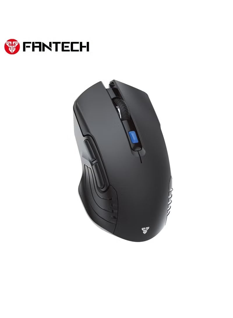 FANTECH WG12 RS Wireless Gaming Mouse Rechargeable Dual Mode Gaming Mouse 2000 DPI 6 Programmable Buttons Gaming Office Dedicated Computer Mouse for Laptop Desktop - Image 2