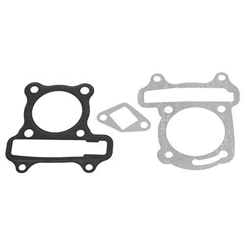 Glixal GY6 80cc 47mm Cylinder Gasket Set 139QMB 139QMA Based Engine Scooter Moped ATV - Cylinder Head and Base Gaskets,Tensioner Gasket - Image 1