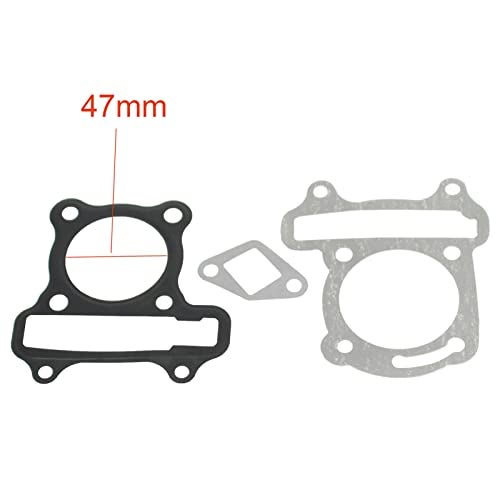 Glixal GY6 80cc 47mm Cylinder Gasket Set 139QMB 139QMA Based Engine Scooter Moped ATV - Cylinder Head and Base Gaskets,Tensioner Gasket - Image 5