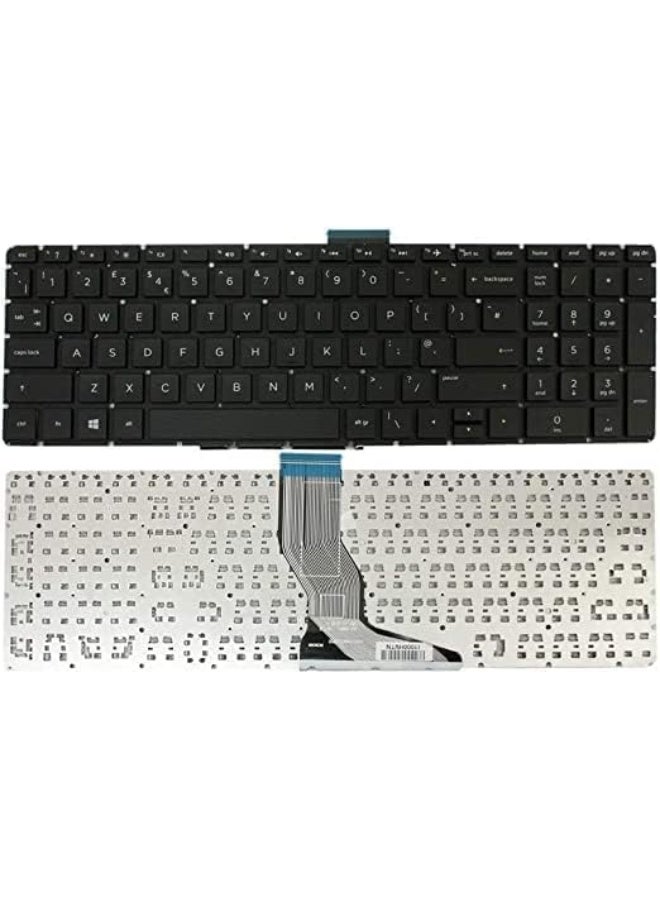 Terabyte Laptop Keyboard Replacement for HP 15-BS 250 G6 255 G6 256 G6 17-AK 17-AE 17-BS 15-BP 15-BR 15-BW 15G-BR 15Q-BD 15Z-BW 17G-BR 15-RA 15-RB 17-BS 17-BR Envy X360 15m-BP - Image 1