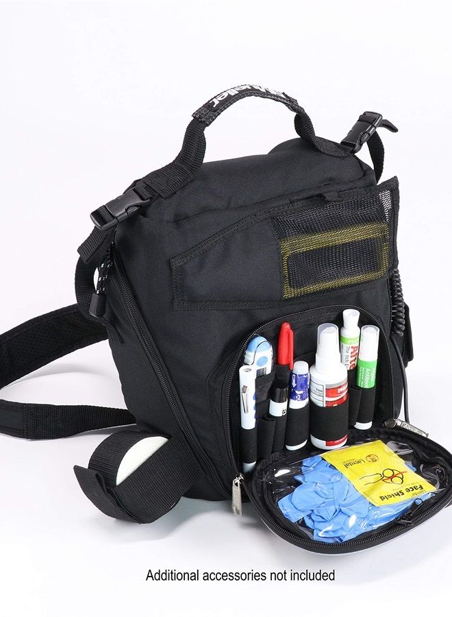 Mueller Sports Medicine Athletic Trainer Kit Sling Bag, For Men and Women, Black, One Size  - Image 1