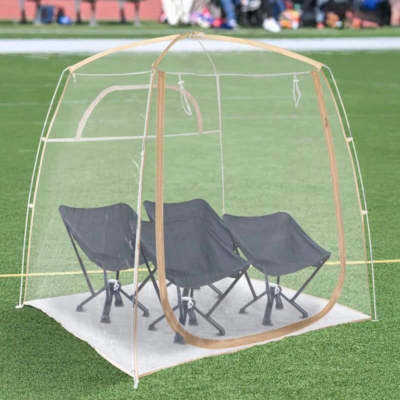 Weather Proof Pod All Weather Proof Pod Sports Pod540View Weather Tent24 Person Instant Tent with Sealed FloorOutdoor Screen House with Carrying BagWeather Shelter for Sport EventCampingFishing70 Lx70 Wx63 H - Image 2