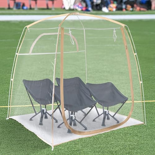 Weather Proof Pod All Weather Proof Pod Sports Pod540View Weather Tent24 Person Instant Tent with Sealed FloorOutdoor Screen House with Carrying BagWeather Shelter for Sport EventCampingFishing70 Lx70 Wx63 H - Image 1
