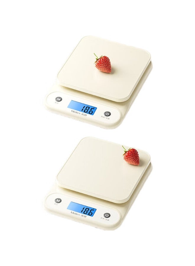 Meilen Electronic Kitchen Scale Food Scale Household Small Weight Scale High Precision Baking Scale Coffee Scale Chinese Medicine Scale - Image 1