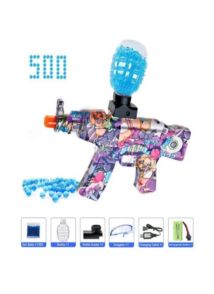 Children's Toy, Sound and Rechargeable Electric Automatic Machine Gun (Multicolor)  - Image 1
