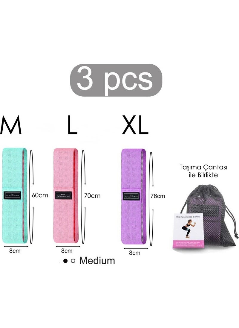 Technosmart Loop Band Resistance Band Sports Exercise Aerobics Pilates Squat Band Fitness Yoga  - Image 2