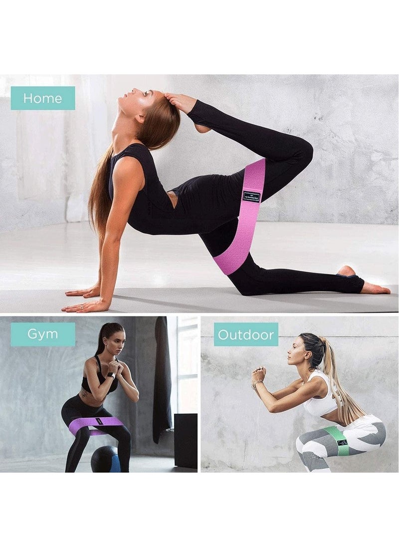 Technosmart Loop Band Resistance Band Sports Exercise Aerobics Pilates Squat Band Fitness Yoga  - Image 3